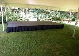 Putrajaya outdoor park event stage rental under canopy